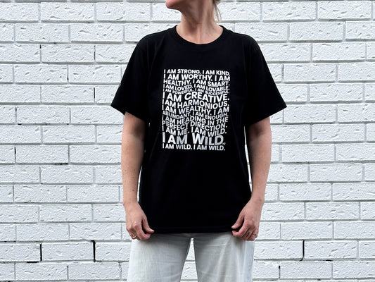 THE 'GOLDIE' AFFIRMATION TEE